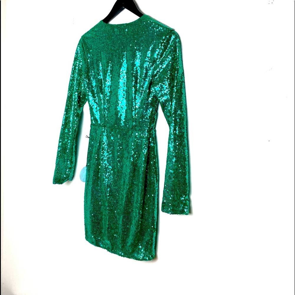 Nwt Sequin/Sparkling/Shimmering Mini Evening Dres… - image 3
